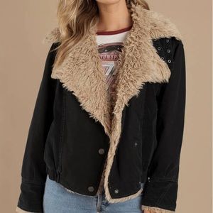 free people owen sherpa jacket
